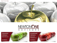 Tablet Screenshot of newtononeadvisors.com